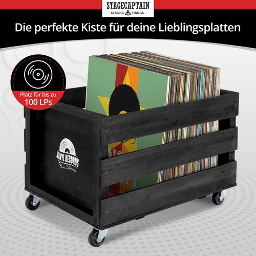 Schallplatten vinyl box kiste - vinyl,