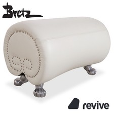 Bretz Gaudi Leather Ottoman