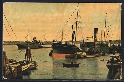 Delfzijl haven hafen im - delfzijl,, haven,