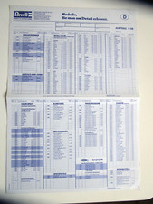 Revell-Händler-Auftragsschein