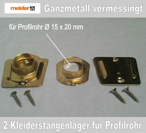 Kleiderstangenlager