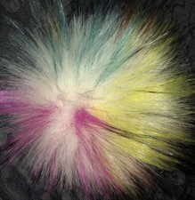 Fur pompom, fur pompom