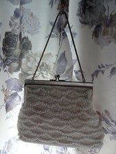 Brauttasche,elfenbeinfarbige