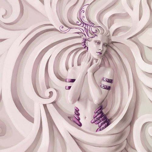 Medusa fototapete effekt - 3d,
