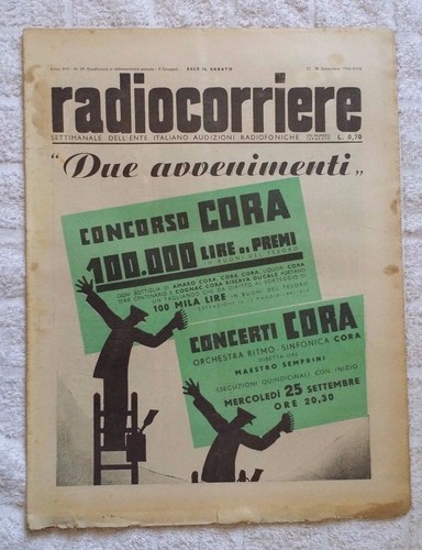 Radiocorriere 1940 39 - radiocorriere,