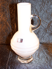 Friedrich Unterfang-Glas-Vase, H. 15,5 cm, 70er Jahre, TOP-Zustand