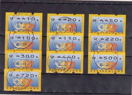 Brd bund 1999 automatenmarken - bund,