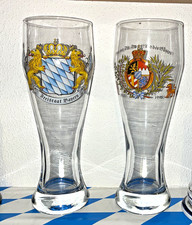 Weißbierglas zwei