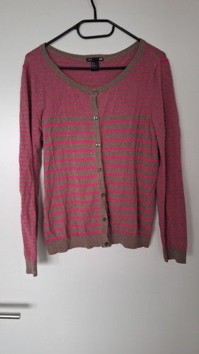 Strick jacke weste braun - jacke,