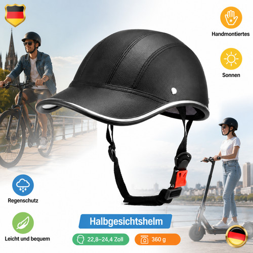 Baseballkappe form halbhelm - baseballkappe-,