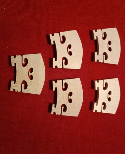 5er set geigensteg brücke - set,