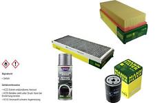MANN Filterpaket Presto Klima-Reiniger für Audi Cabriolet 2.3 E Coupe