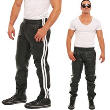 Echt leder hose jogginghose - echt,