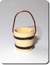 Miniatur Eimer, Holzeimer, NEU