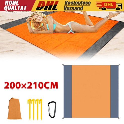 Picknickdecke 200x210cm - picknickdecke, 200x210cm-