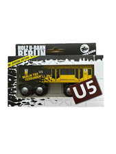 Holzeisenbahn Tiny Trainz Anhänger U5 Berlin Hbf tief Eisenbahn Miniatur
