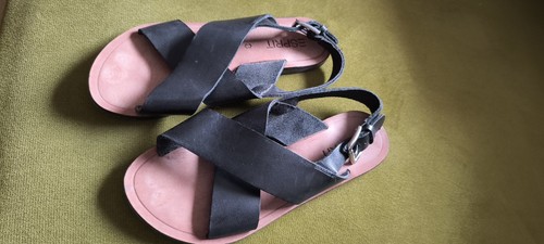 überkreuzsandalen schwarz - Überkreuzsandalen,