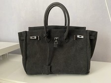 Jeanstasche schwarz dunkelgrau Handtasche