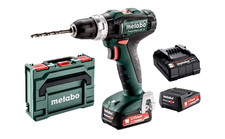 Metabo Powermaxx SB 12 Akku-Schlagbohrmaschine 2x2Ah Akkus+Koffer Akkuschrauber