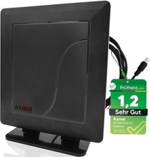AXRED AX055 DVBT2 Antenne mit Verstärker 30dBi für innen, Zimmerantenne