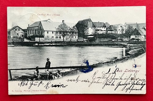 Liebenau 1901 gasthof - ak, max