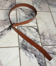 PACKRIEMEN / Lederriemen / GÜRTEL  - ehem. schweizer Armee - 100 cm - von 1986