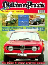 2) Oldtimer Praxis 10/1994 - Heinkel Kabine mit 10PS  - Cezeta Gespann mit 9,5PS