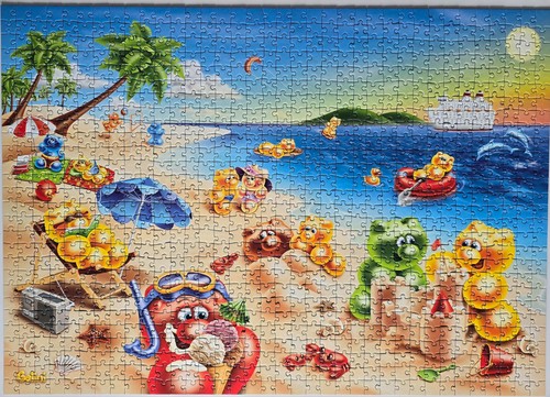 Ravensburger puzzle urlaub - puzzle, "urlaub