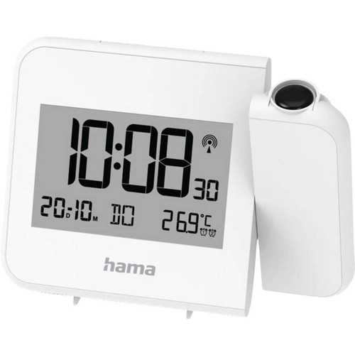 Hama 00222206 wecker weiß - wecker,