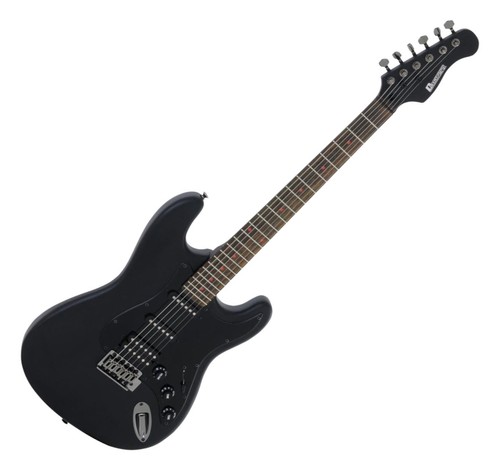 Mattschwarze gitarre von - e-gitarre,