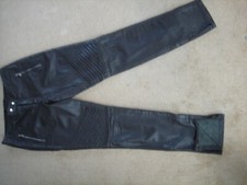 OUI – Lederleggings OUI Gr. 34, eng echtes Leder skinny! braun - guter Zustand,