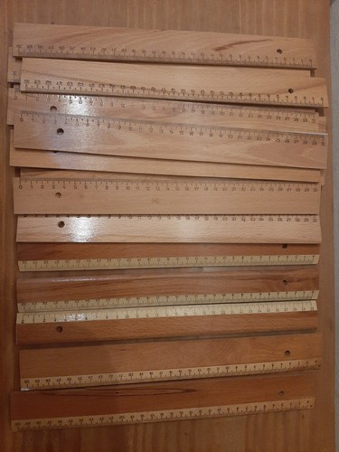 Lineal holz unbenutzt - 30,