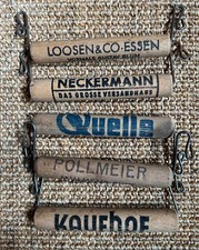 5 Vintage Paketträger -