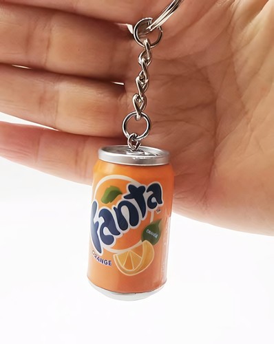 Fanta dose schlüsselanhänger - dose,