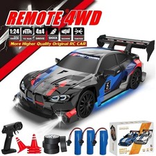 2,4G RC Drift Car 1:24 4WD Fernbedienung 30KMH Hochgeschwindigkeits-Rennfahrzeug