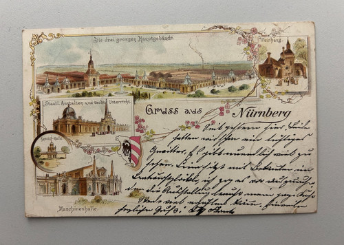 Frühe litho gruss aus - frühe,