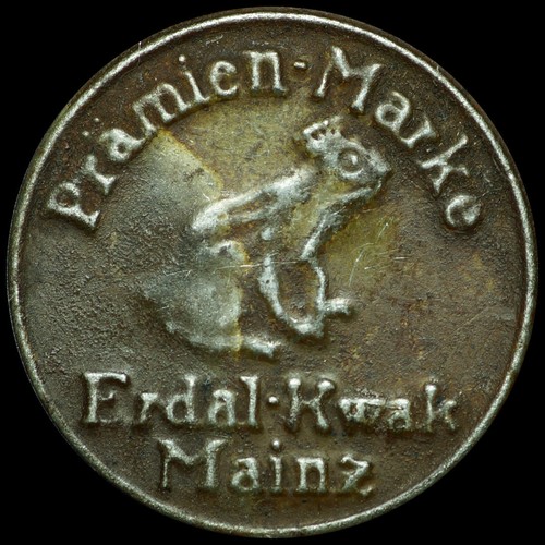 Wertmarke brakteatenförmige - wertmarke:,