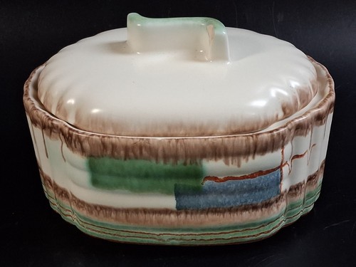 Art deco deckeldose e - :,