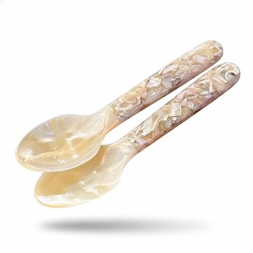 Stück 16cm perlmuttlöffel - 2,