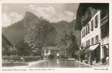 Oberammergau Blick auf den