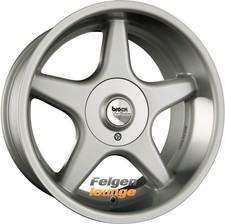 4x BROCK / RC B1 Silber 7,5x16 ET35 4x114,3 Alufelgen 16 Zoll