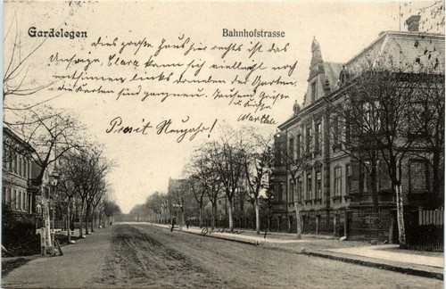 Gardelegen bahnhofstrasse - bahnhofstrasse,