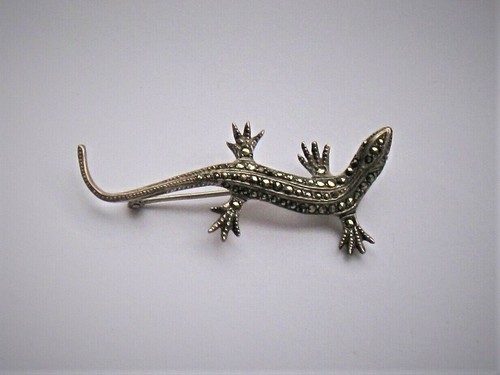Brosche eidechse salamander - brosche,, eidechse/salamander