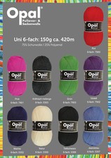 Opal 6fach uni 150 g