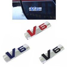 Für V6 Schriftzug Embleme