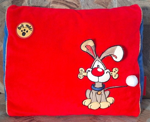 Diddl kissen vintage hund - kissen,