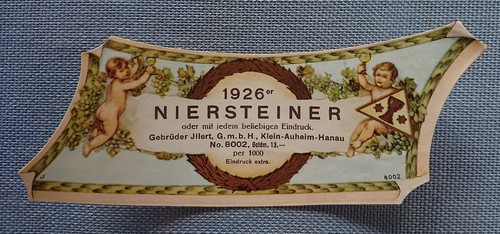 Altes weinetikett - altes,