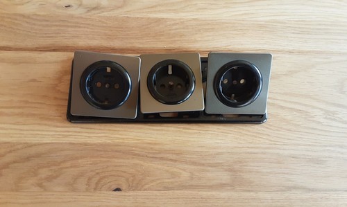 Gira system steckdosen - 3, mit