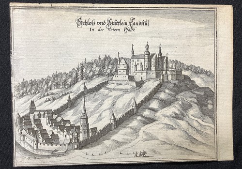 Merian kupferstichkarte von - merian,