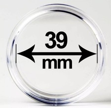 25 Münzkapsel 39mm für 1Oz Silbermünzen